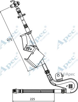 APEC BRAKING Jarruletku HOS3906